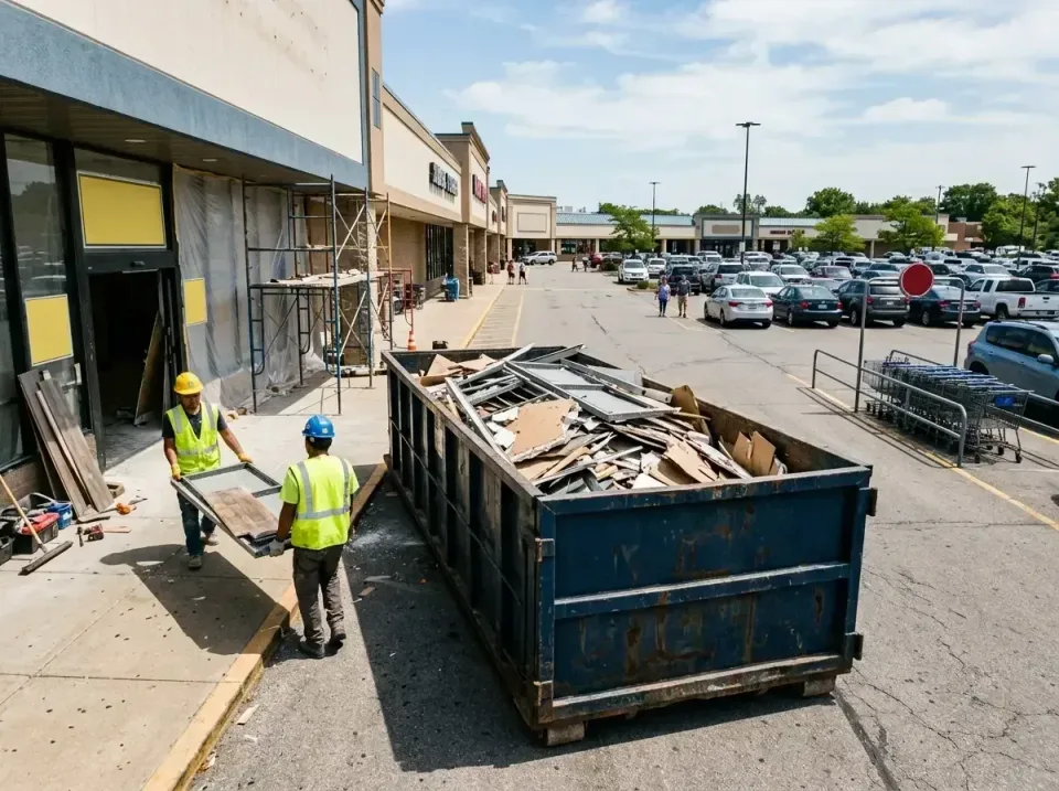 retail-store-renovation-debris-003 — frequently asked questions, Roll-off Dumpster Rentals in Pocomoke City, MD